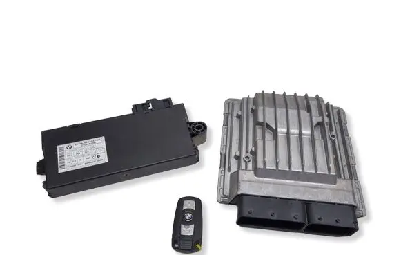 BMW 3 E90 E91 Engine ECU kit and lock set 9237047 6135923747 7599881