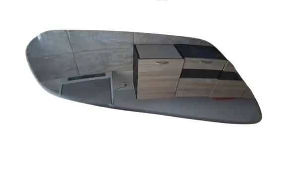 Volkswagen Polo IV 9N3 Wing mirror glass 8C168N0700