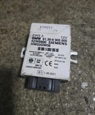 BMW 3 E46 Immobilizer control unit/module 61356905666 62WB800 A150203
