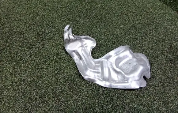 Heat shield in engine bay