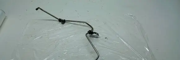 Volkswagen PASSAT B6 Turbo turbocharger oiling pipe/hose 038145859F