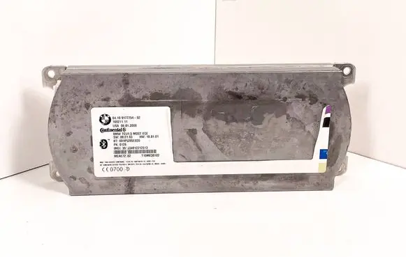 BMW 5 E60 E61 Bluetooth control unit module 9177754 84109177754 001B5285E039