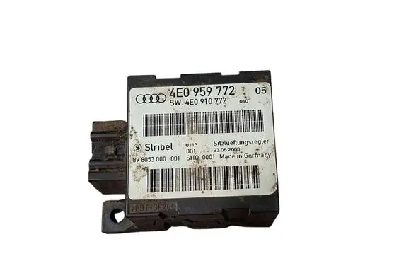 Audi A8 S8 D3 4E Seat control module 4E0959772 4E0910772 898053000