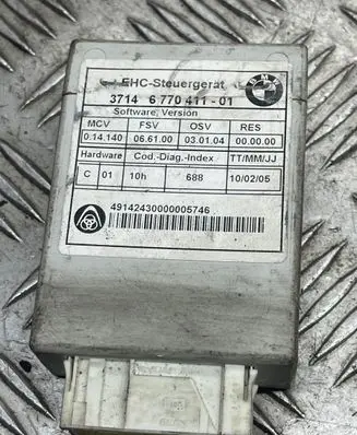 BMW 5 E60 E61 Air suspension control unit module (rear) 6770411 491423300000