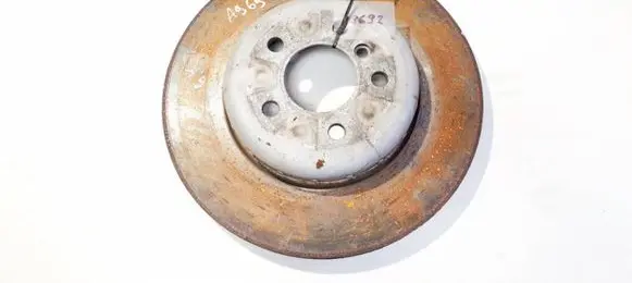 BMW 5 GT F07 Rear brake disc ventiliuojamas