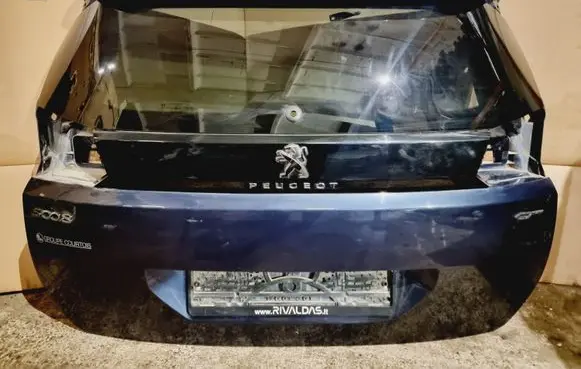 Peugeot 5008 II Tailgate/trunk/boot lid 1619267680 1619267780 9812048380