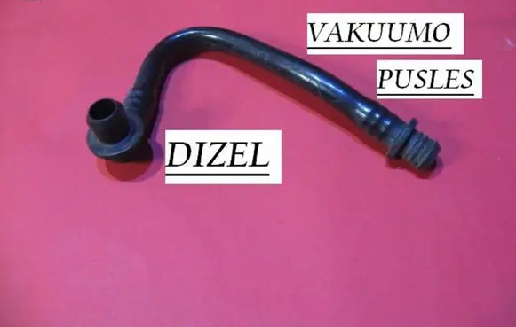 Volkswagen PASSAT B5 Vacuum line/pipe/hose 321611813D