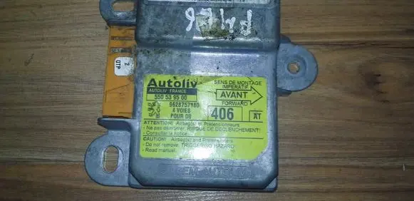 Peugeot 406 Airbag control unit/module 550539500 9628757180