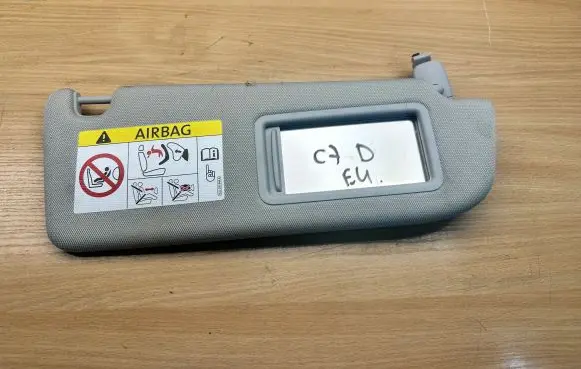 Audi A6 S6 C7 4G Sun visor 4G0857552 4G0857552C