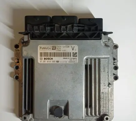 Jaguar XF X250 Engine control unit/module 0281018585 CX2312C520 CX2312C520V