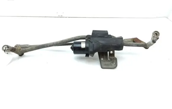 Front wiper linkage and motor
