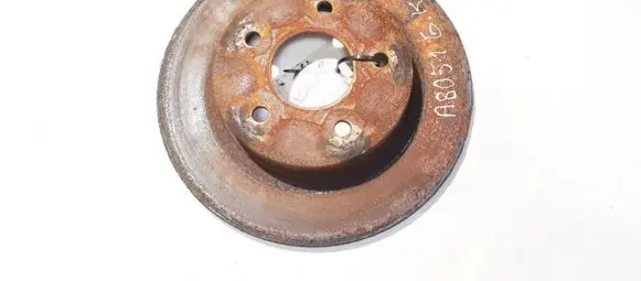 Nissan Primera Rear brake disc neventiliuojamas