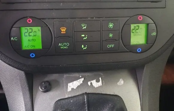 Ford C-MAX I Climate control/heater control trim 3M5T18C612AL IMPRK1420536