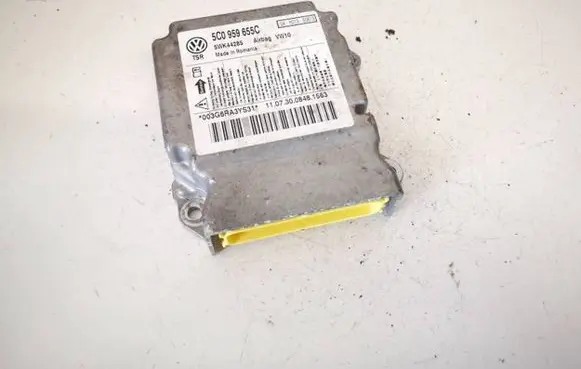Volkswagen Golf VI Airbag control unit/module 5c0959655c 5wk44285