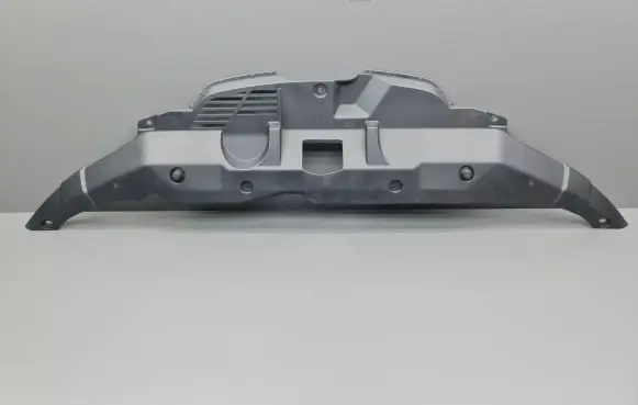Engine bonnet/hood lock trim molding