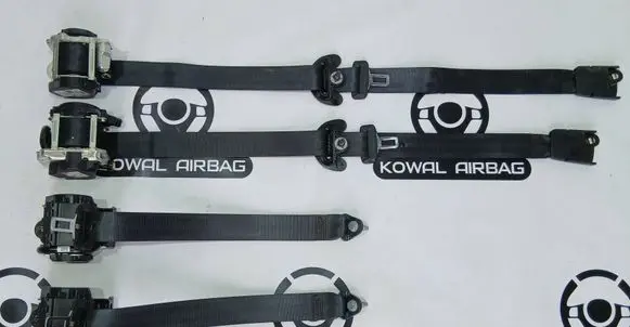 Citroen C4 III e-C4 Set of seat belts 98389329XX 98303733XX 98400642XX