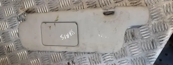 Toyota Yaris Sun visor