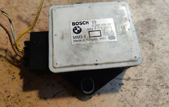 BMW 5 E60 E61 ESP acceleration yaw rate sensor 0265005681 3452677460202 34526774602