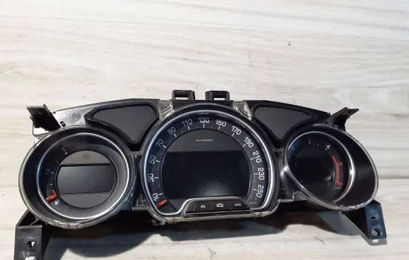 Citroen C5 Speedometer (instrument cluster) 9665557480