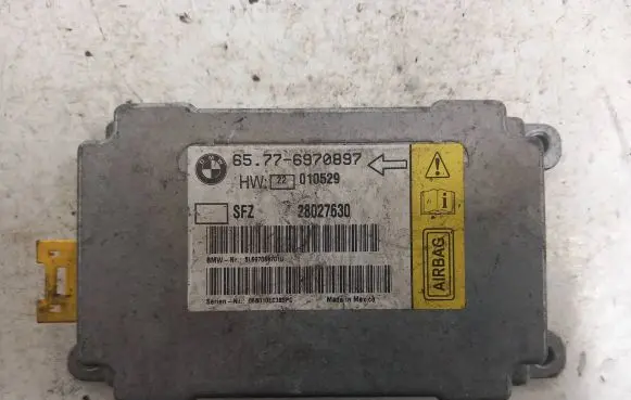 BMW 7 E65 E66 Airbag control unit/module 6970897 28027630