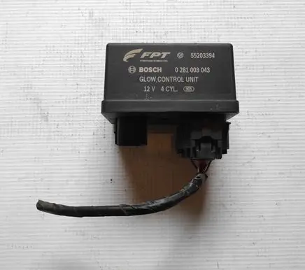 Fiat Ducato Glow plug pre-heat relay 0281003043