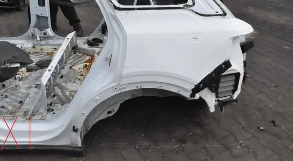 Ford Explorer Rear quarter panel 