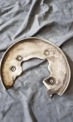 Porsche Macan (95B) Front brake disc dust cover plate 95B613611A