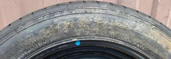 Citroen C3 R15 spare wheel 131313