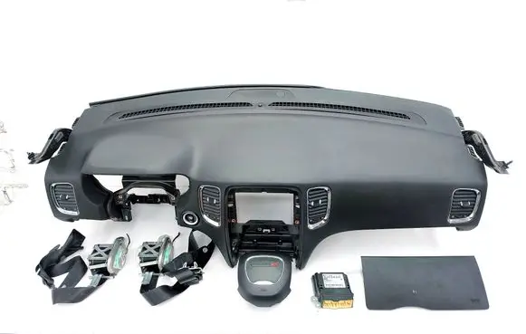 Dodge Durango III Airbag set with panel P01346A23BL 68316737AA P5ZD021X9AE