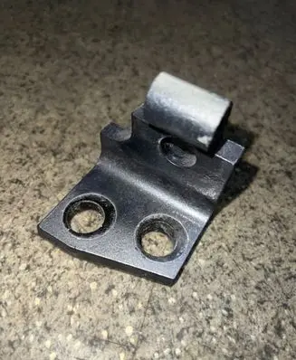 Rear door upper hinge