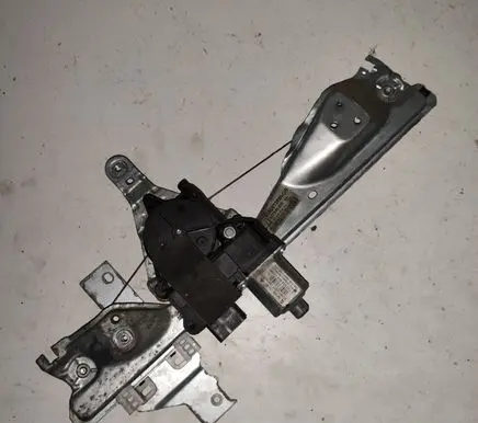 Peugeot 308 Rear door window regulator with motor 9680617480 0130822448