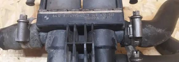Coolant heater control valve