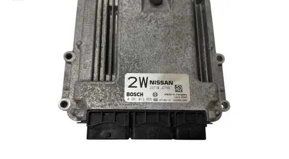 Nissan Qashqai Engine control unit/module 23710JD78B 0281013855 1039S21009