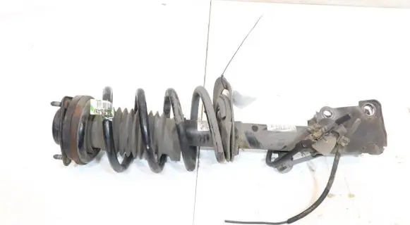 Front shock absorber with coil spring