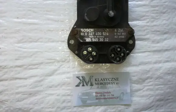 Mercedes-Benz E W124 Ignition amplifier control unit 0055453032