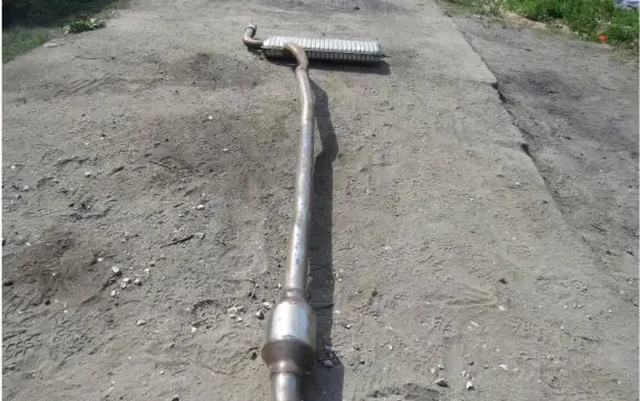 BMW 2 F46 Muffler/silencer 22827110 8577091