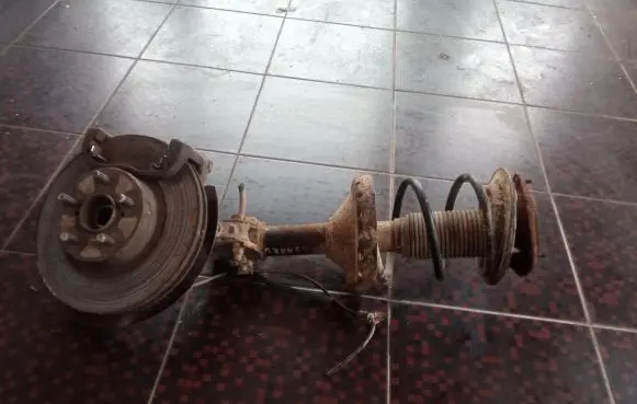Subaru Legacy Front wheel hub spindle knuckle