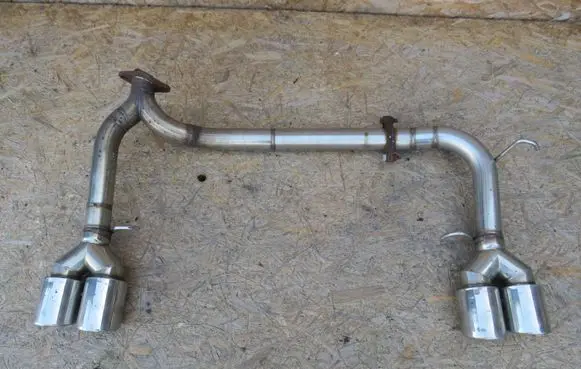 Ford S-MAX Double Muffler 