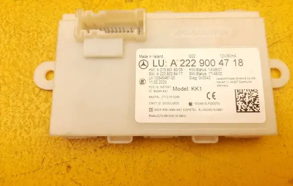 Mercedes-Benz S W222 Other control units/modules A2229004718 A2139018303 A2229026417