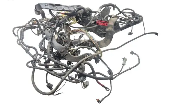 Engine installation wiring loom