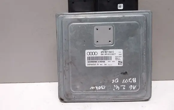 Audi A6 S6 C6 4F Engine control unit/module 4F0907552C 5WP45024 4F0910552F