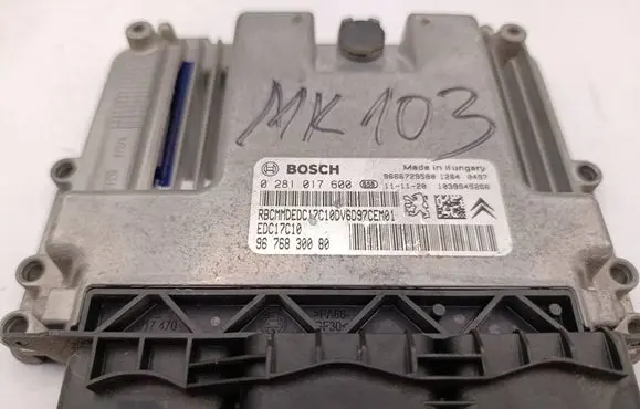 Peugeot Expert Engine control unit/module 9666729580 9676830080 0281017600
