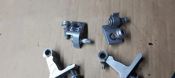 Audi A6 S6 C7 4G Rear door hinge set 