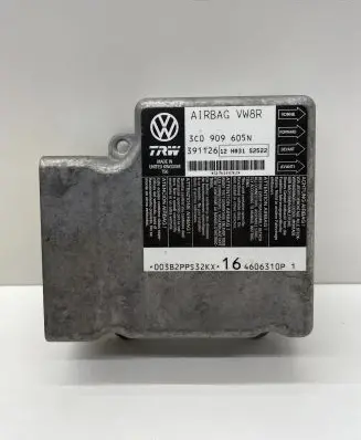 Volkswagen PASSAT B6 Airbag control unit/module 3C0909605N
