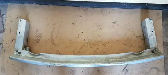Rear bumper support beam