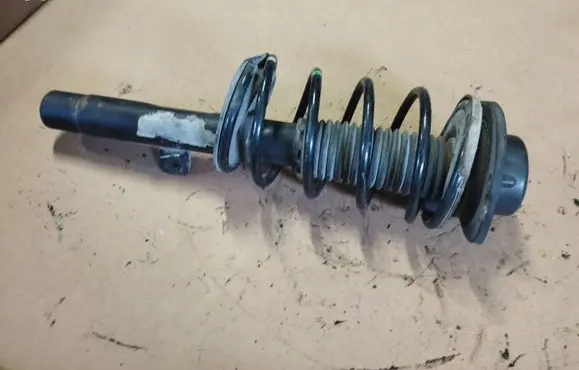 Peugeot 206 Front shock absorber with coil spring