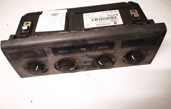 Audi A6 S6 C6 4F Climate control unit 4F2820043 4F0910043