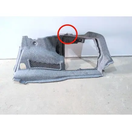BMW 3 E92 E93 Trunk/boot side trim panel 6956430