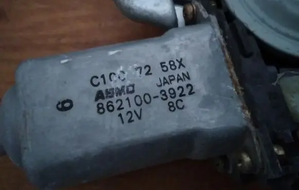 Mazda Premacy Rear door window regulator motor 8621003922