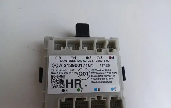 Mercedes-Benz E W213 Door control unit/module A2139001718
